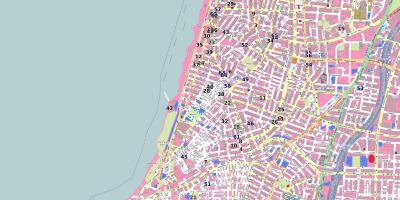 Mappa di shenkin street Tel Aviv